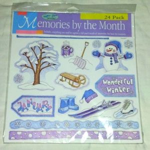 Blue Sky Designs ~Memories by the Month~Scrapbooking Kit.